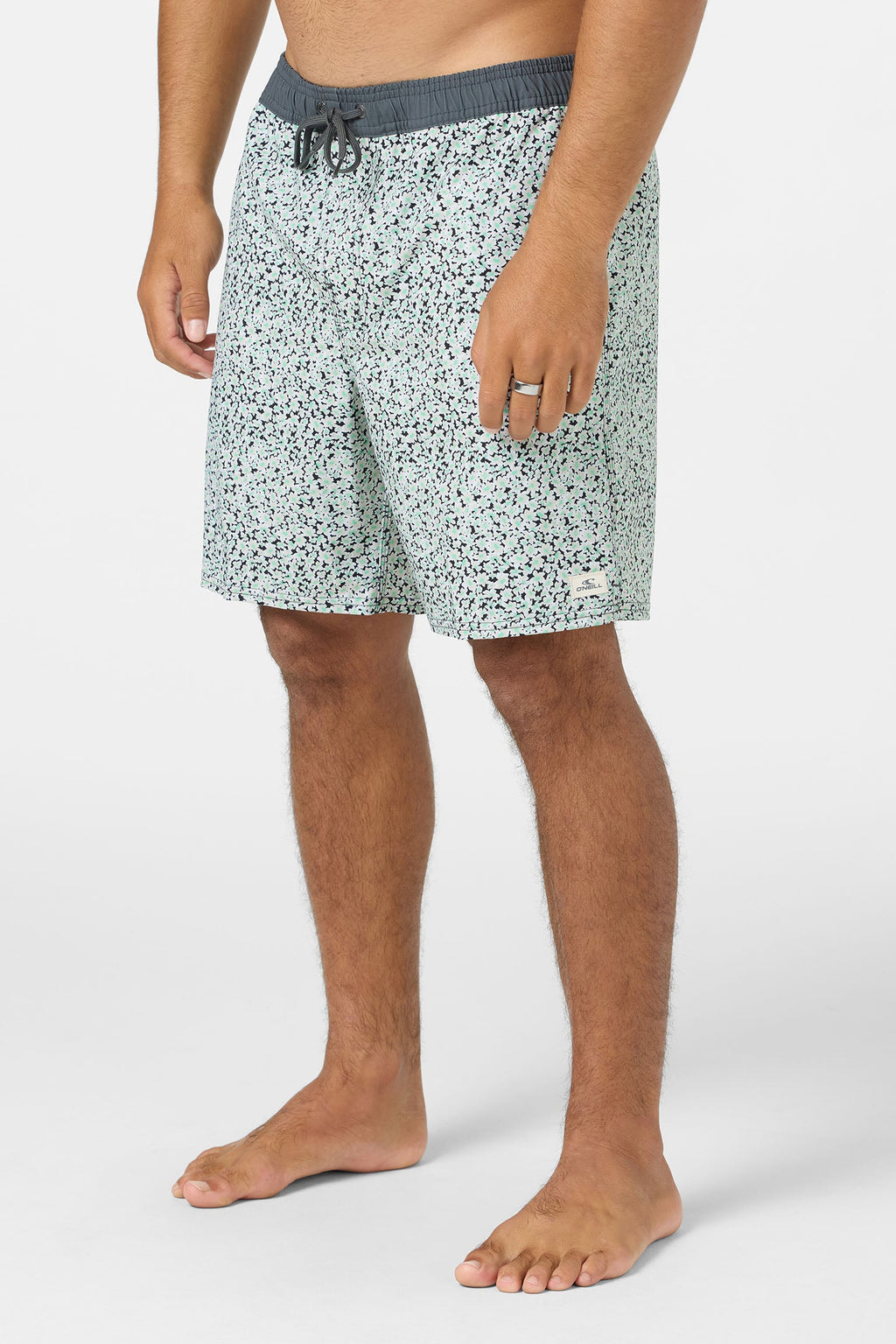 Hermosa Elastic Waist Lined 17" Swim Trunks