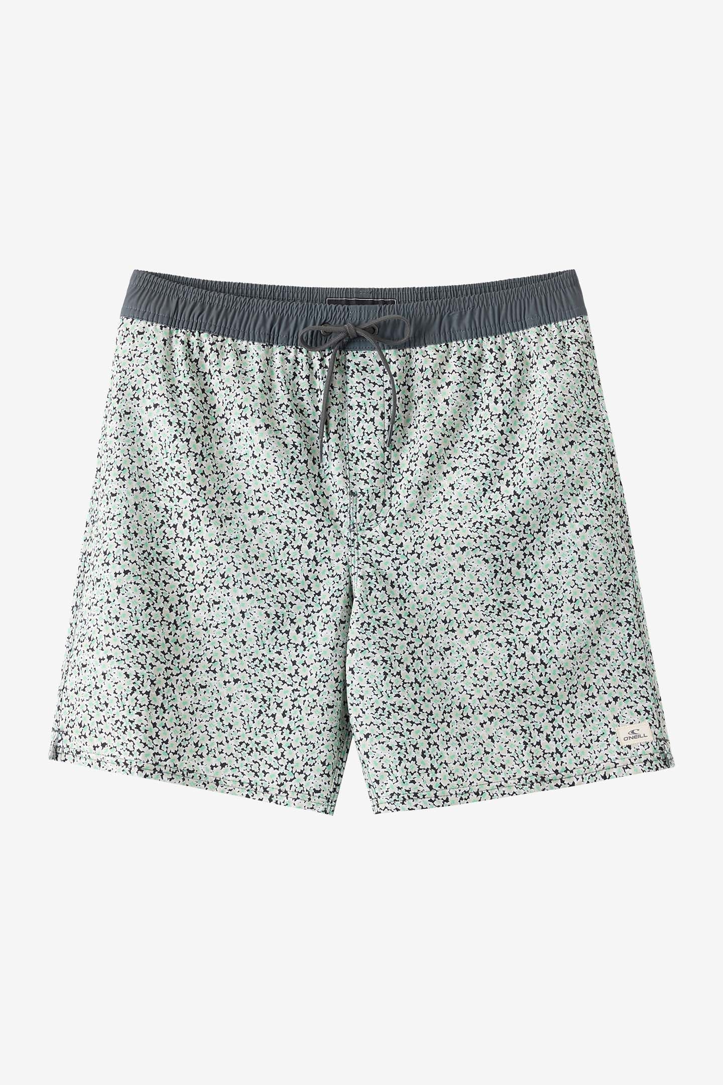 Hermosa Elastic Waist Lined 17" Swim Trunks