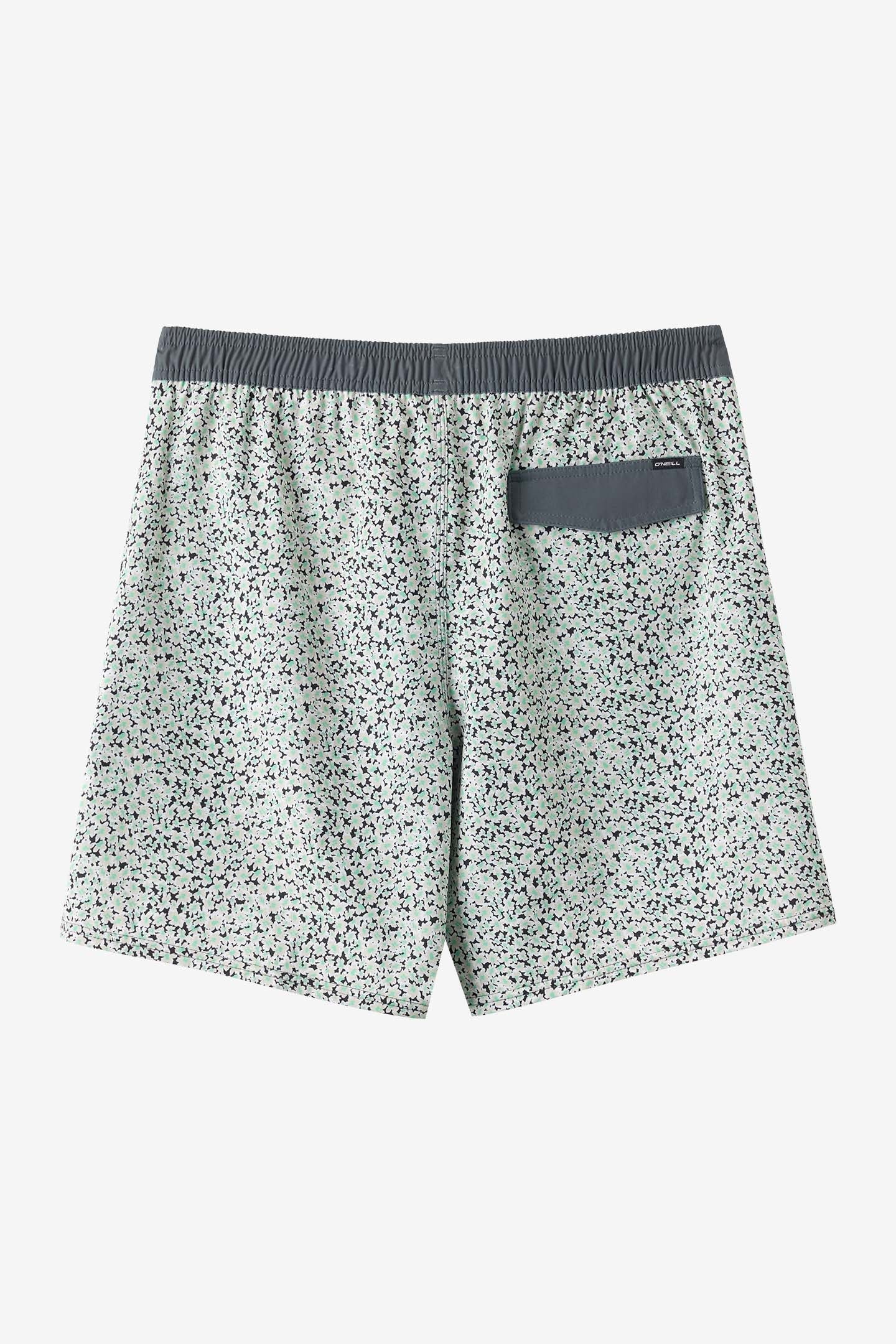 Hermosa Elastic Waist Lined 17" Swim Trunks