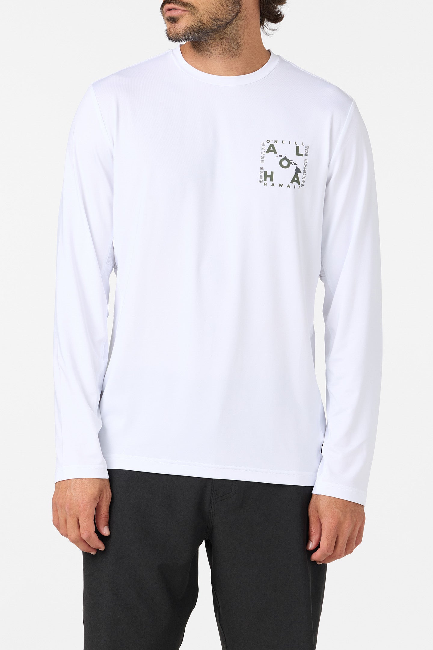 Hawaii Layout UPF Long Sleeve Shirt