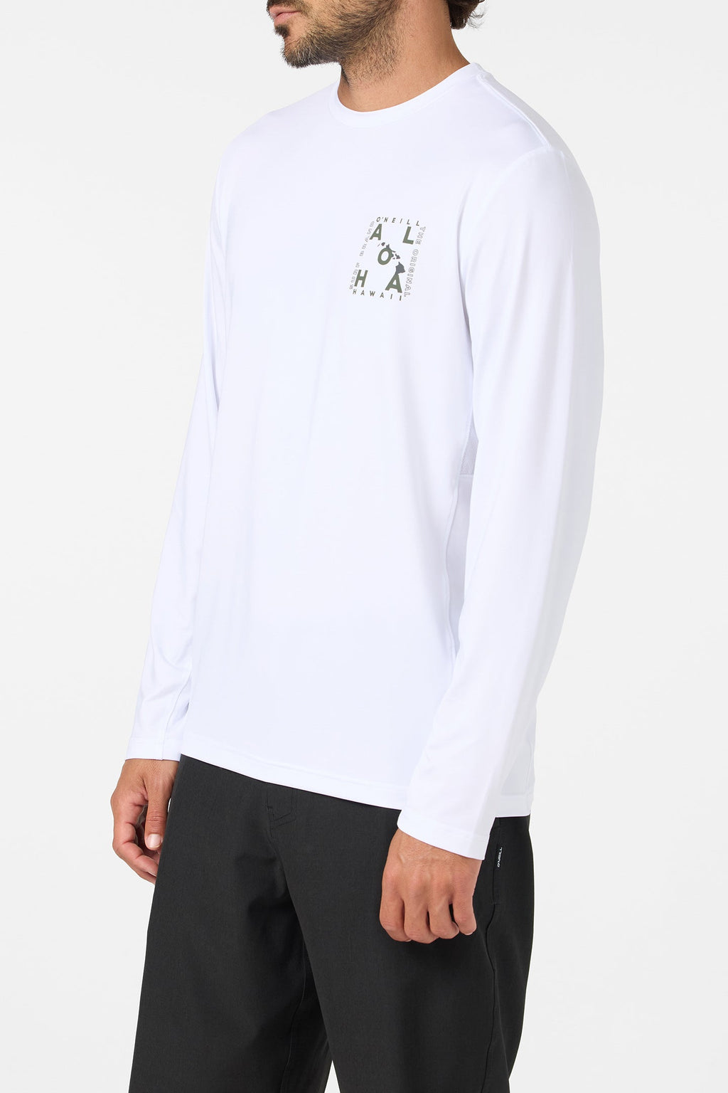 Hawaii Layout UPF Long Sleeve Shirt