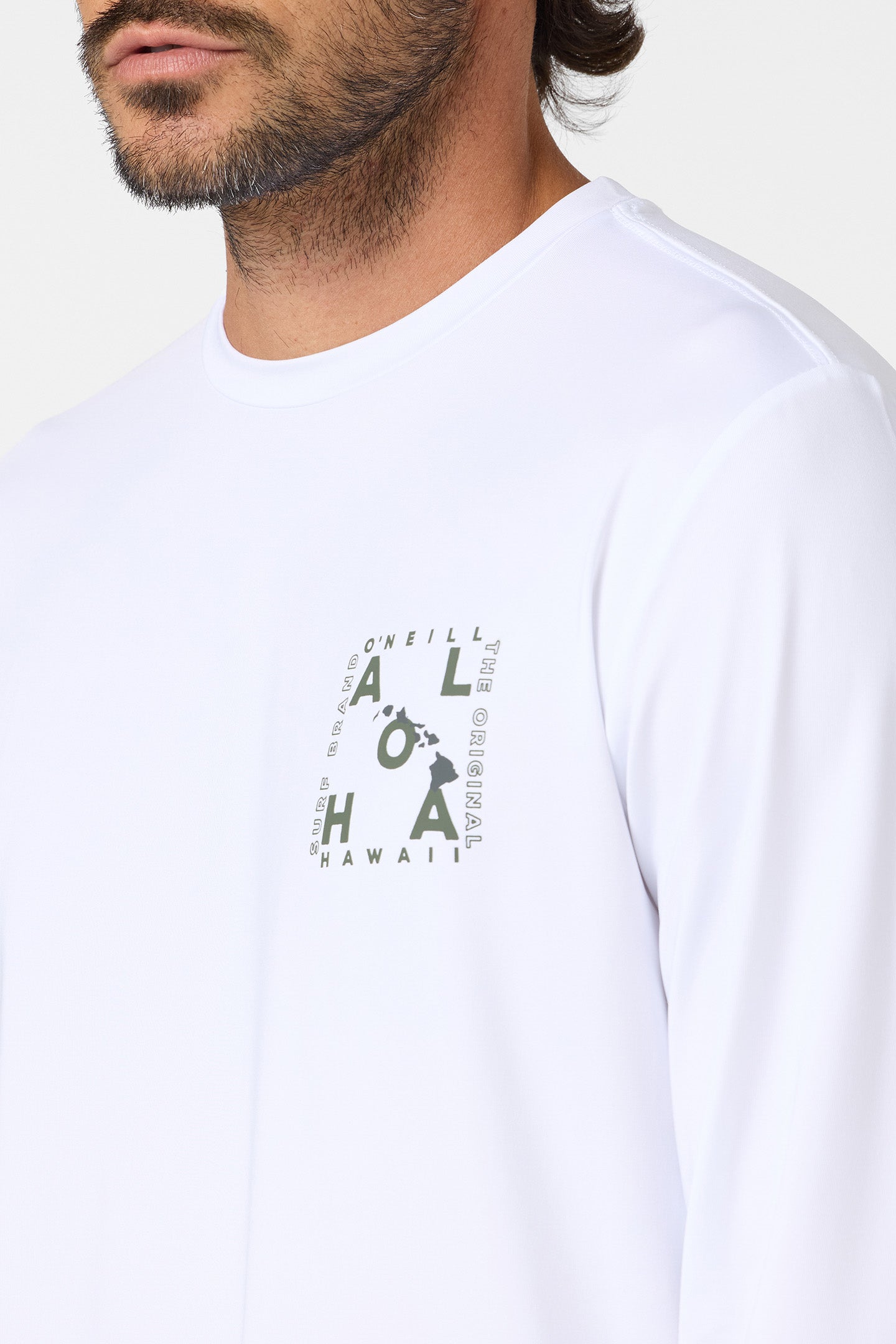 Hawaii Layout UPF Long Sleeve Shirt