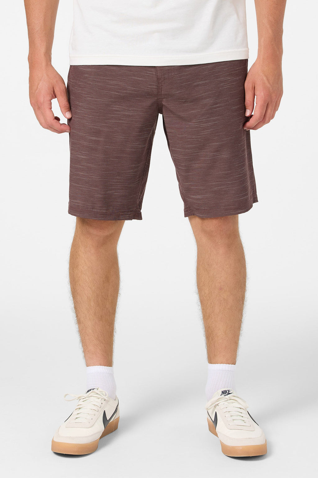 Portola Slub Check 20" Hybrid Shorts