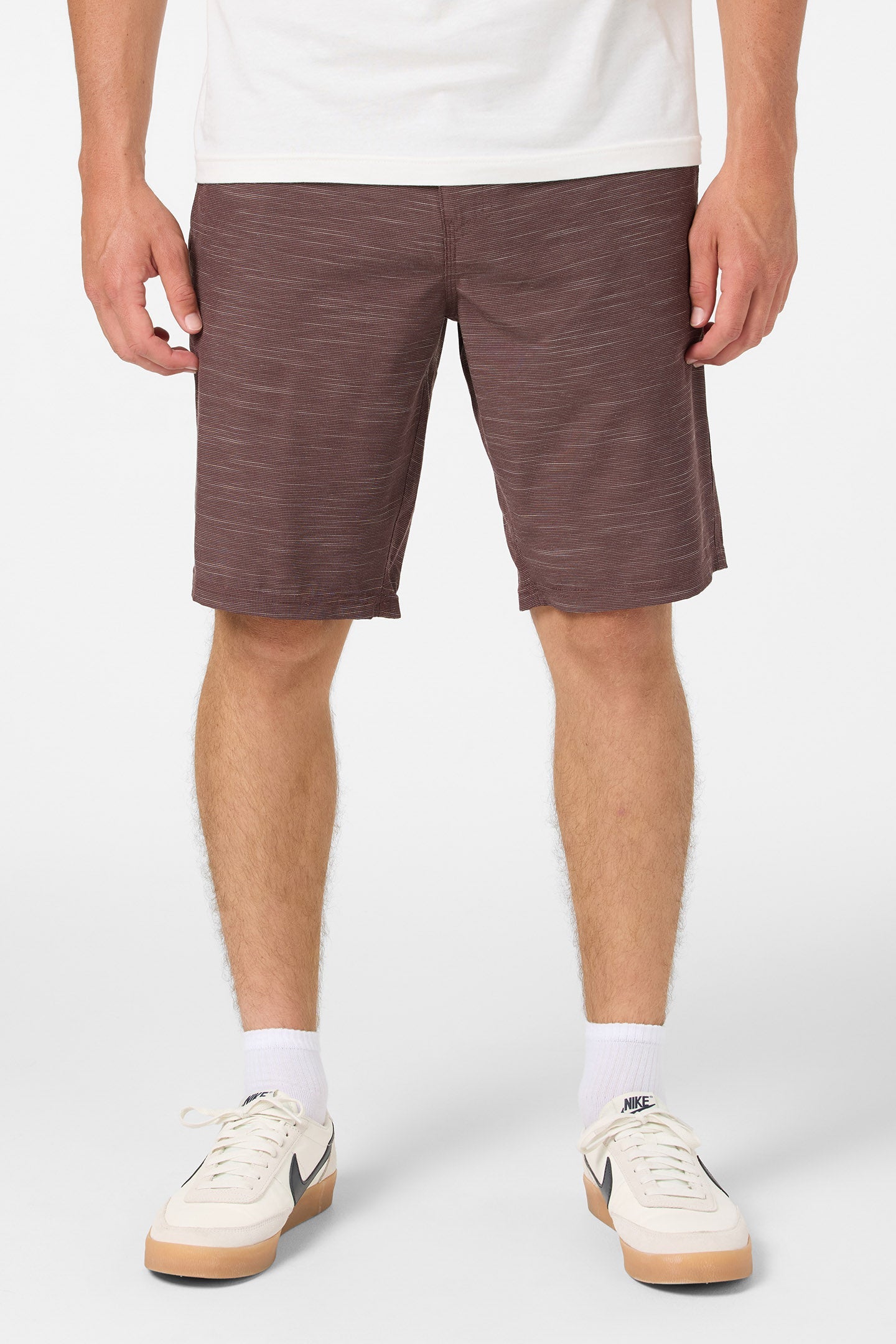 Portola Slub Check 20" Hybrid Shorts