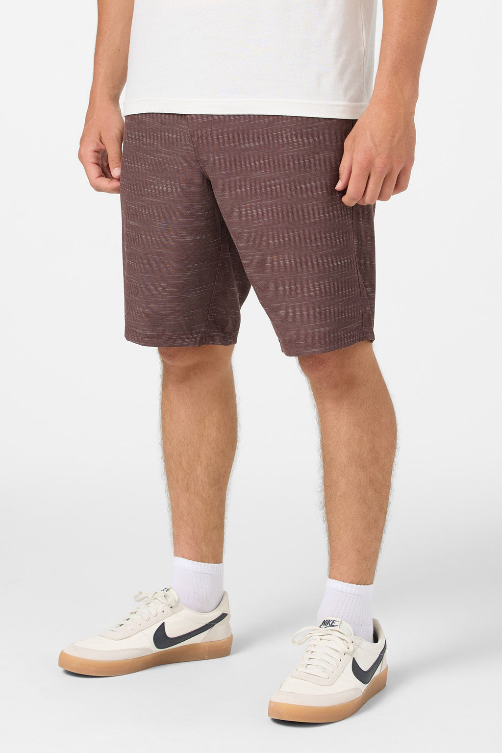 Portola Slub Check 20" Hybrid Shorts