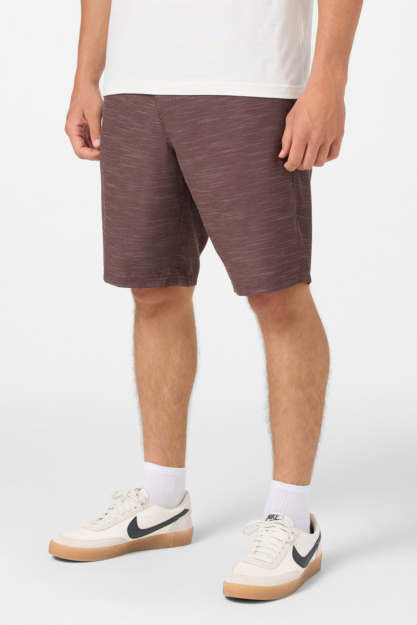 Portola Slub Check 20" Hybrid Shorts