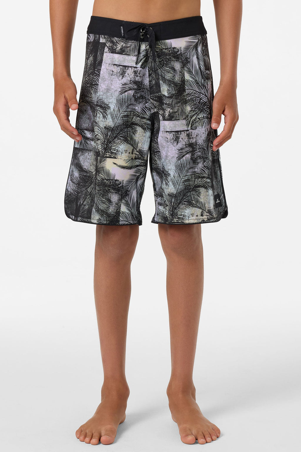 Boy's Hyperfreak Mysto Scallop 17" Boardshorts