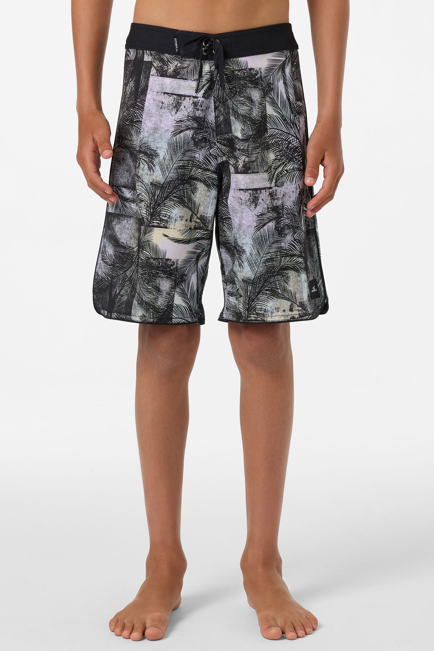 Boy's Hyperfreak Mysto Scallop 17" Boardshorts
