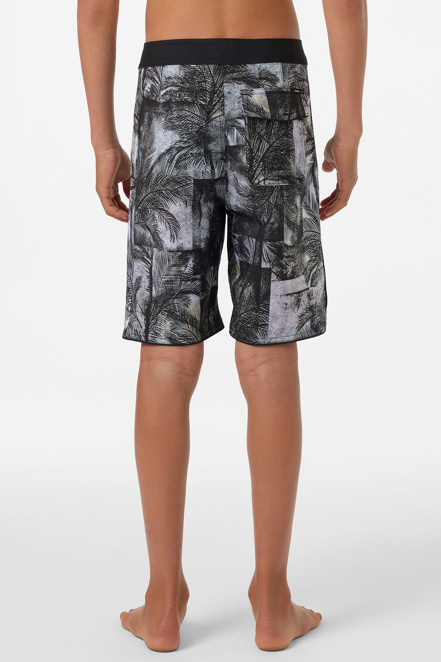 Boy's Hyperfreak Mysto Scallop 17" Boardshorts