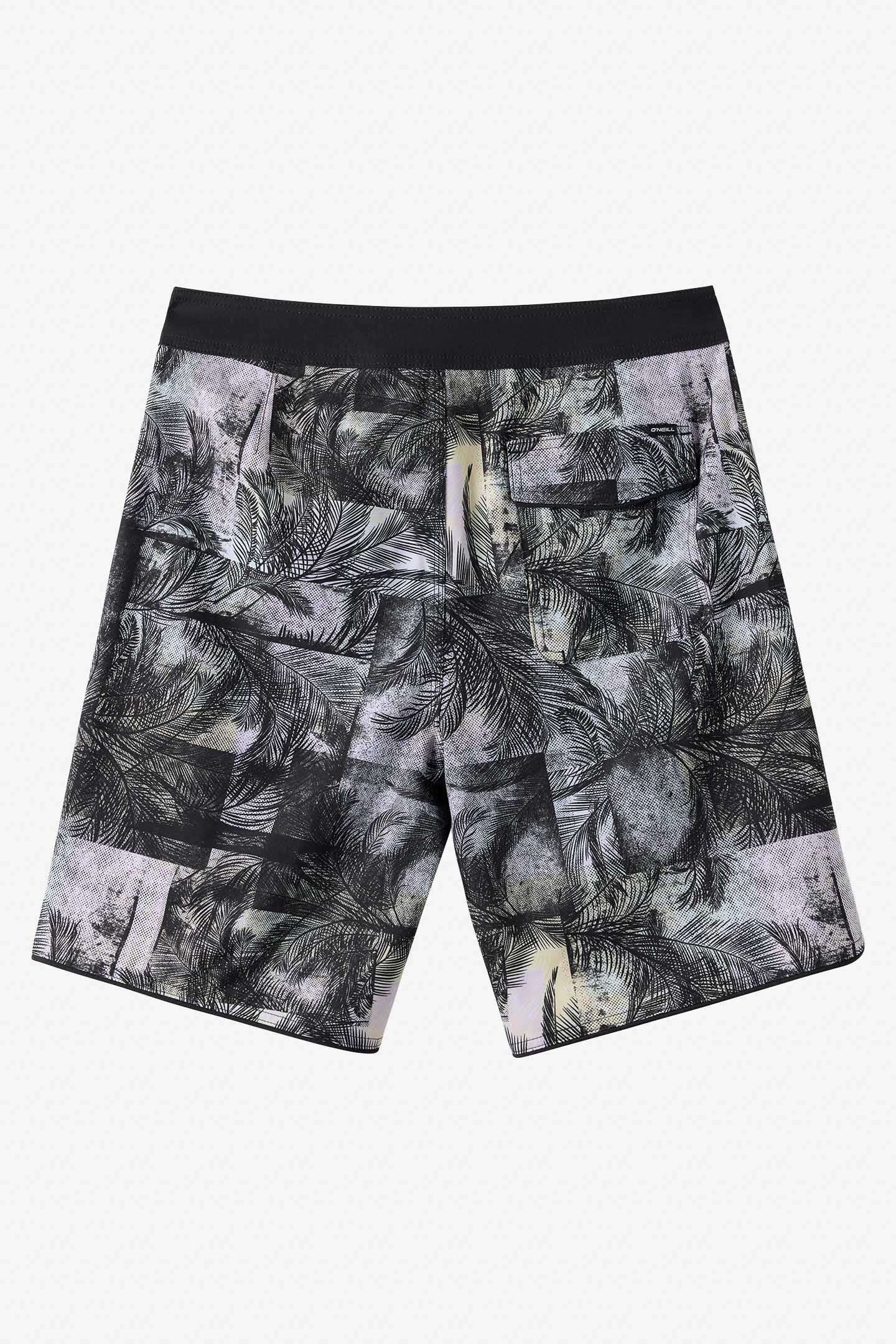 Boy's Hyperfreak Mysto Scallop 17" Boardshorts
