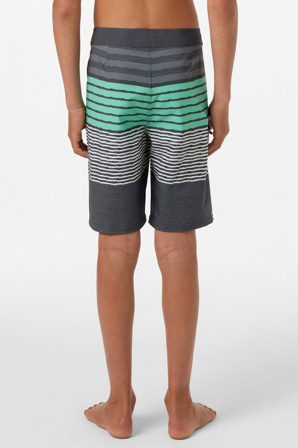 Boy's Hyperfreak Heat Stripe 17" Boardshorts