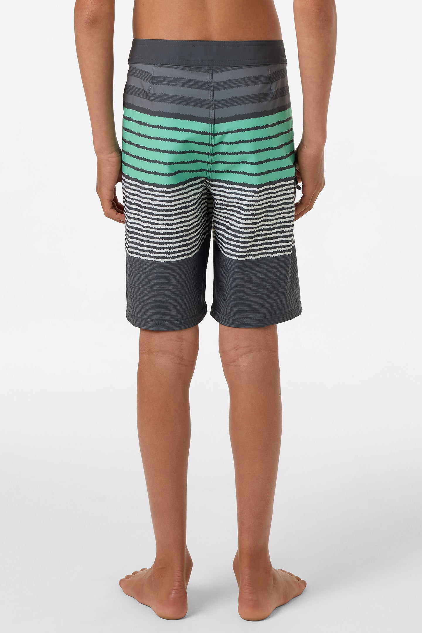 Boy's Hyperfreak Heat Stripe 17" Boardshorts