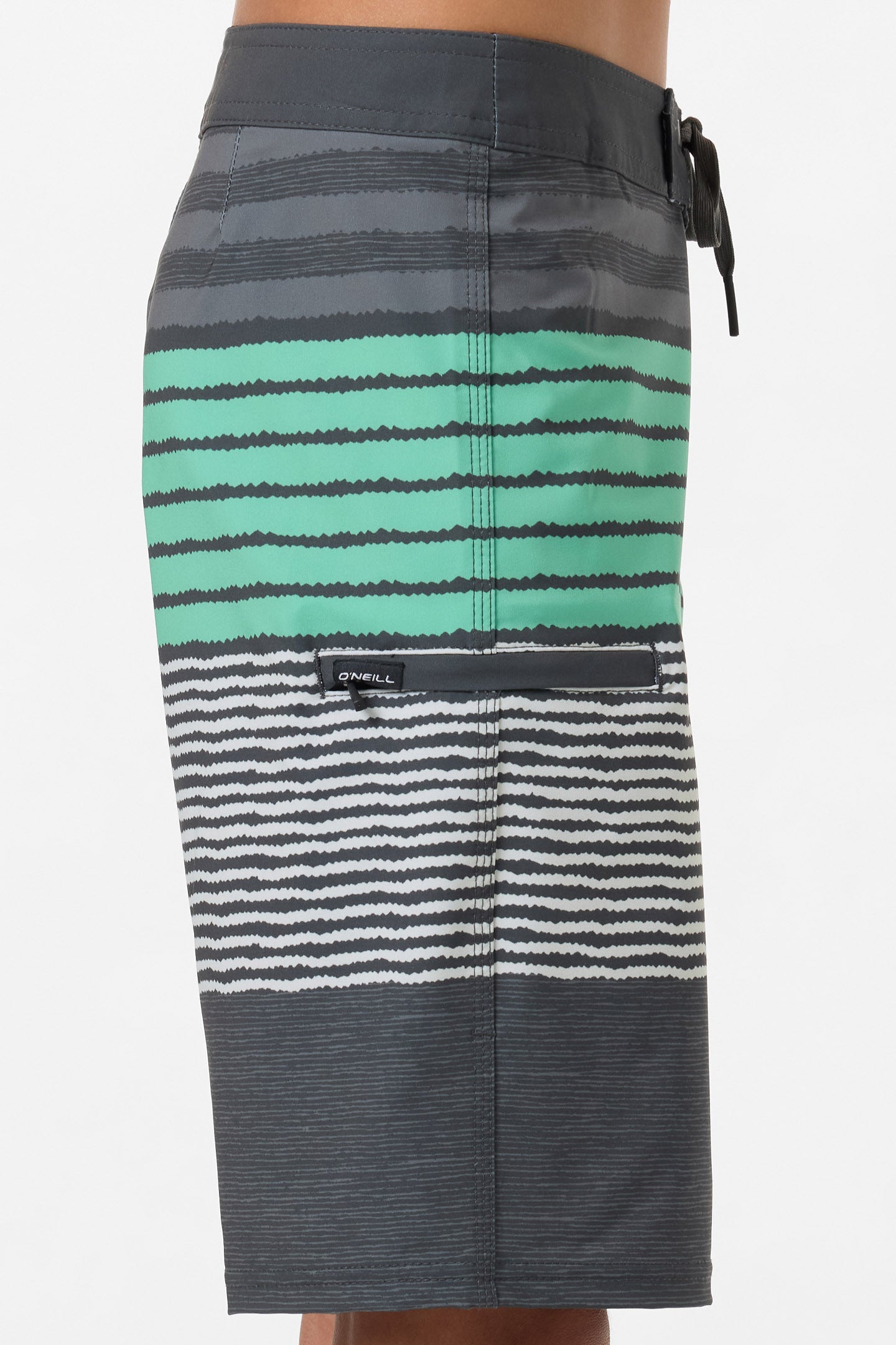 Boy's Hyperfreak Heat Stripe 17" Boardshorts