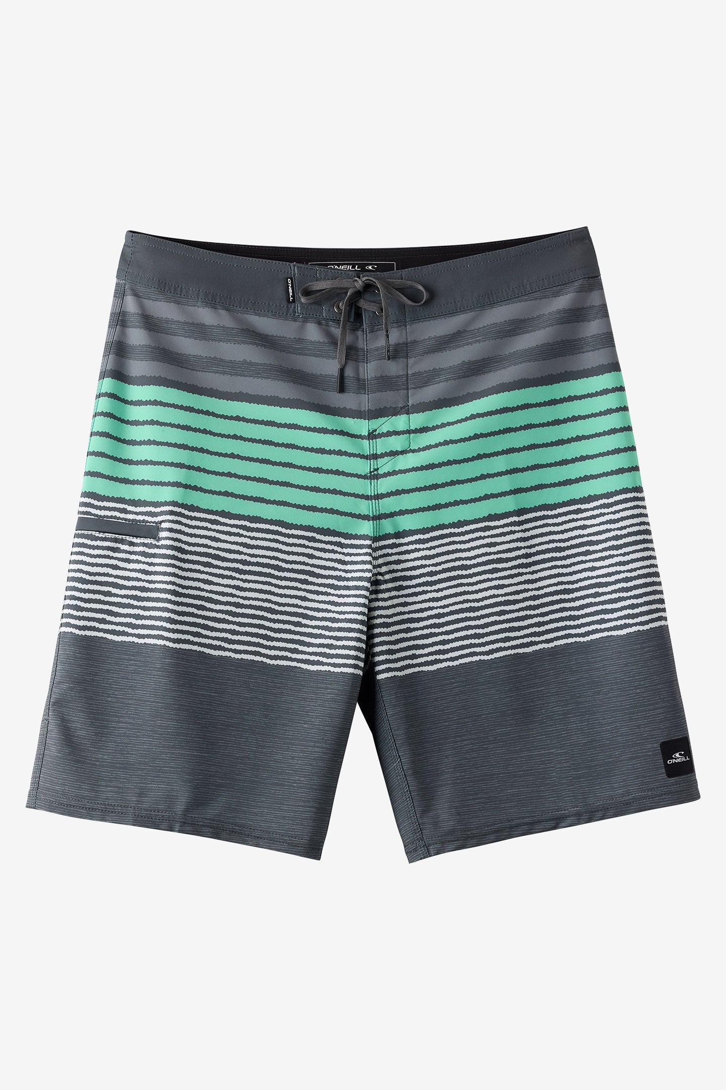 Boy's Hyperfreak Heat Stripe 17" Boardshorts
