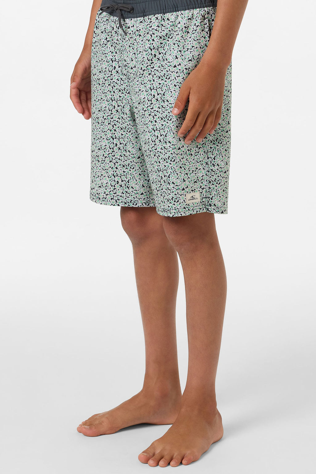 Boy's Hermosa Elastic Waist Lined 16" Swim Trunks