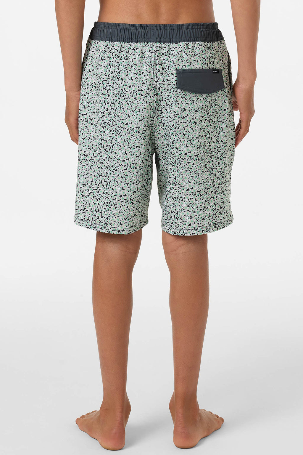 Boy's Hermosa Elastic Waist Lined 16" Swim Trunks