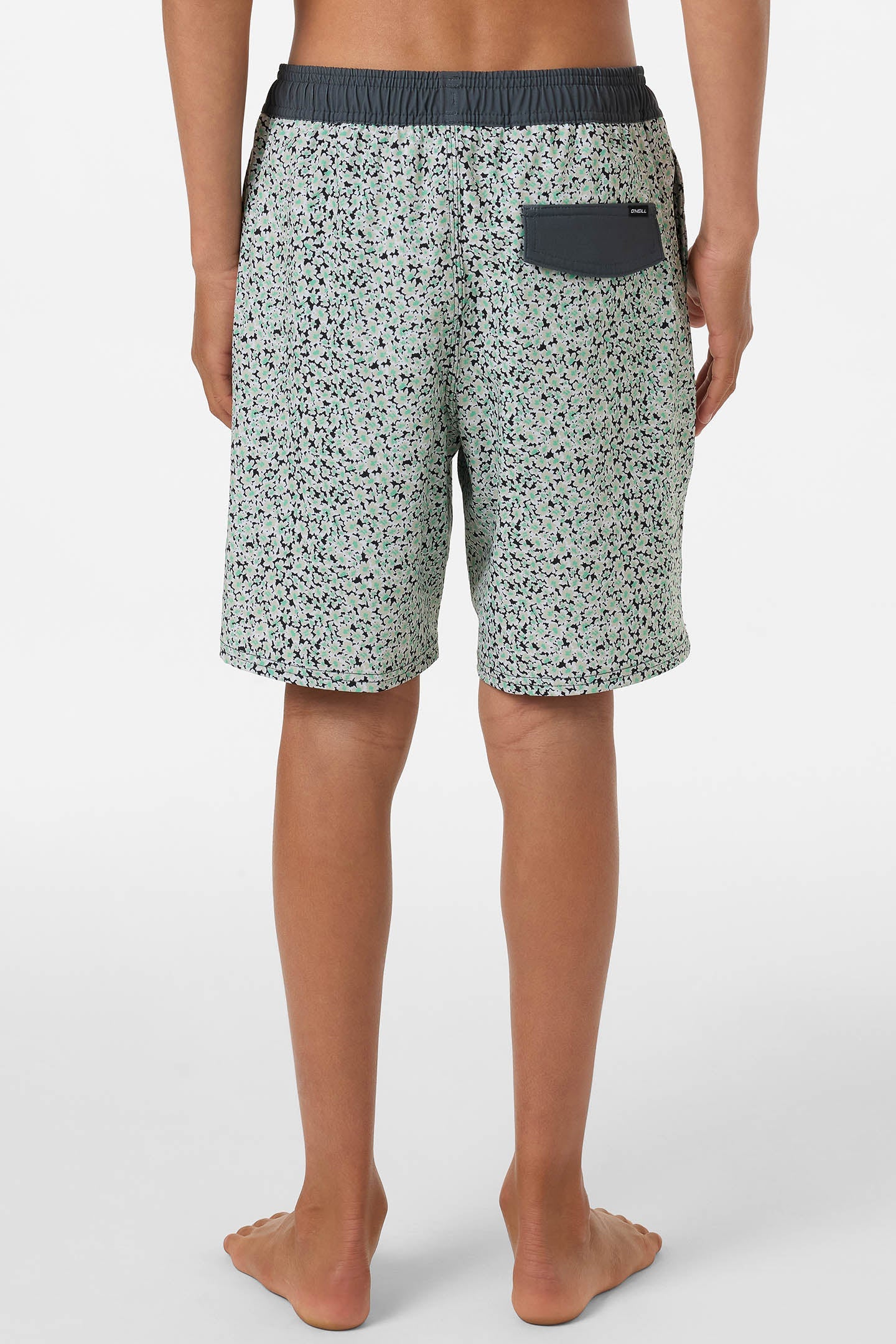 Boy's Hermosa Elastic Waist Lined 16" Swim Trunks