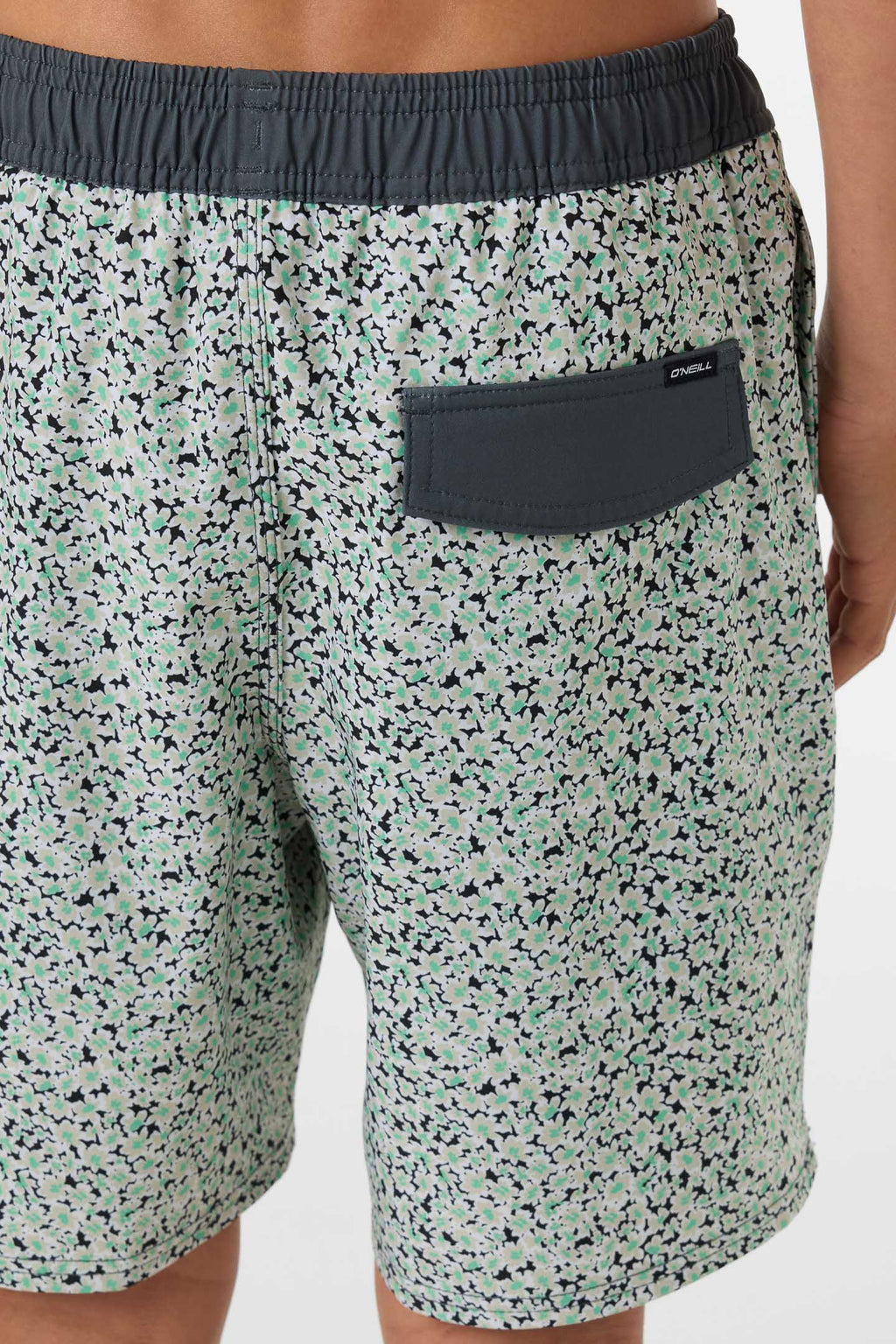 Boy's Hermosa Elastic Waist Lined 16" Swim Trunks