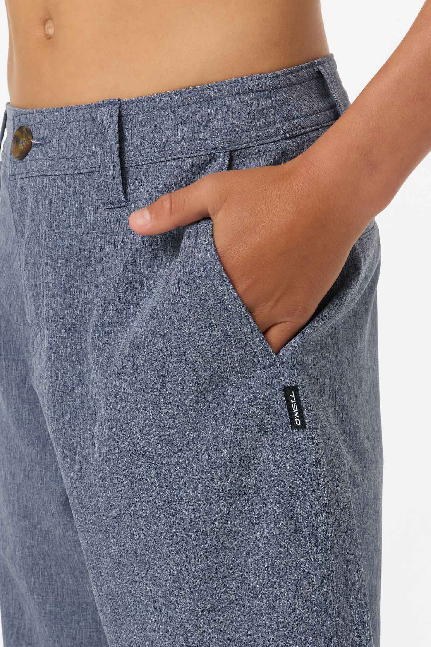 Boy's Reserve Heather 18" Hybrid Shorts