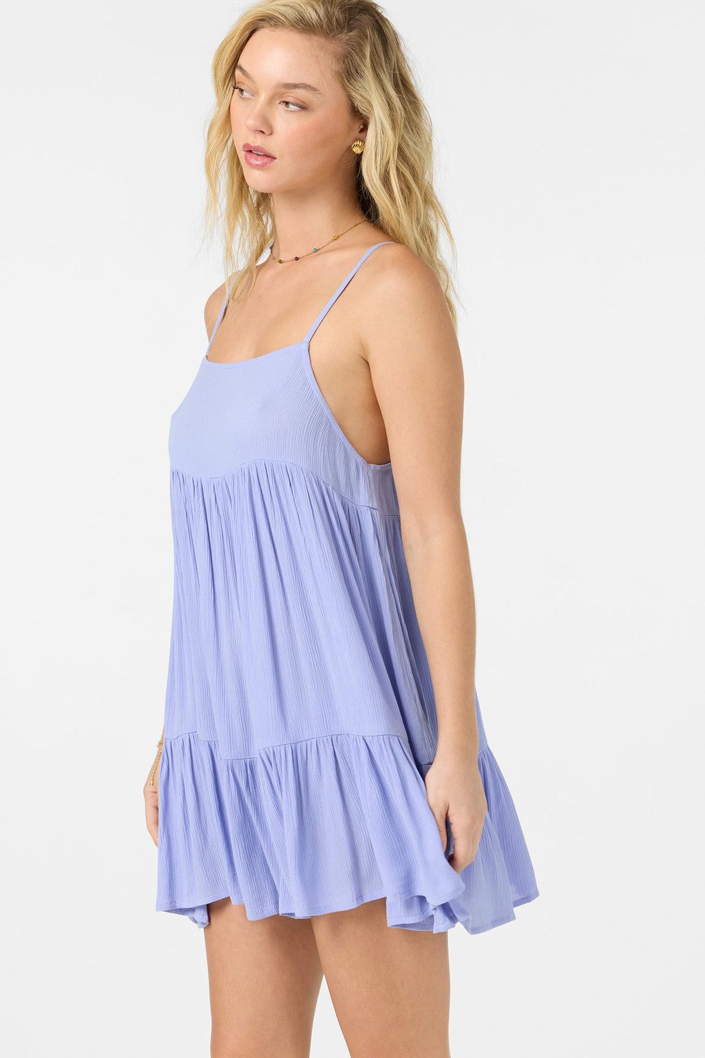 Saltwater Solids Rilee Mini Cover-Up Dress