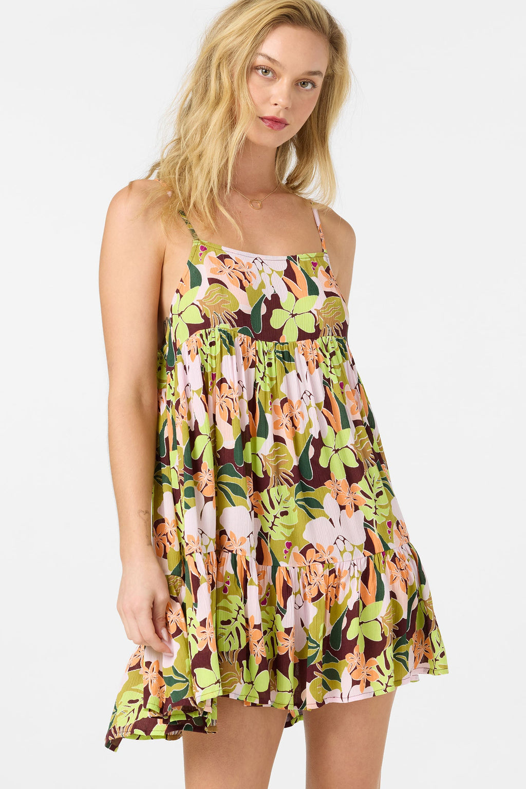Saltwater Solids Rilee Printed Mini Cover-Up
