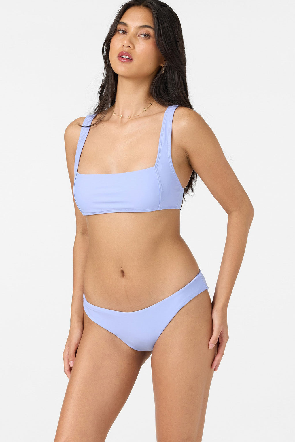 Saltwater Solids Blue Lagoon Full Bikini Bottoms