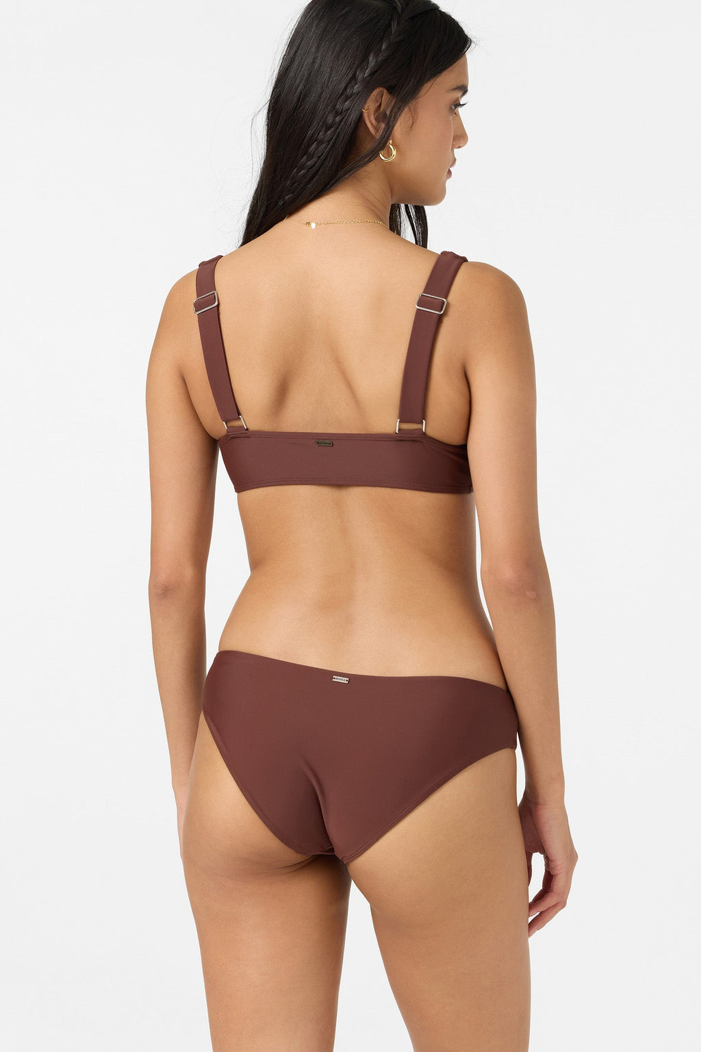 Saltwater Solids Blue Lagoon Full Bikini Bottoms