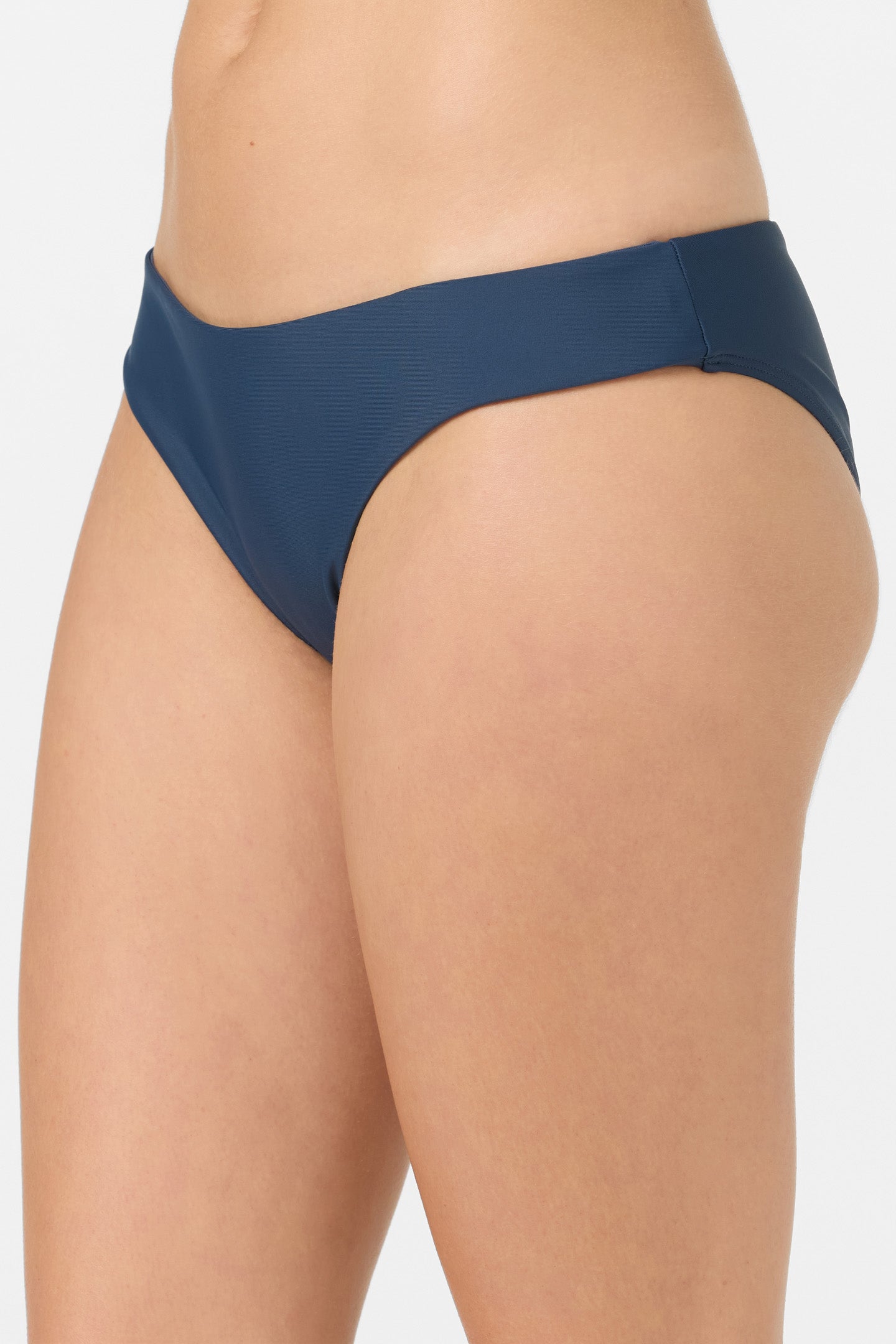 Saltwater Solids Blue Lagoon Full Bikini Bottoms