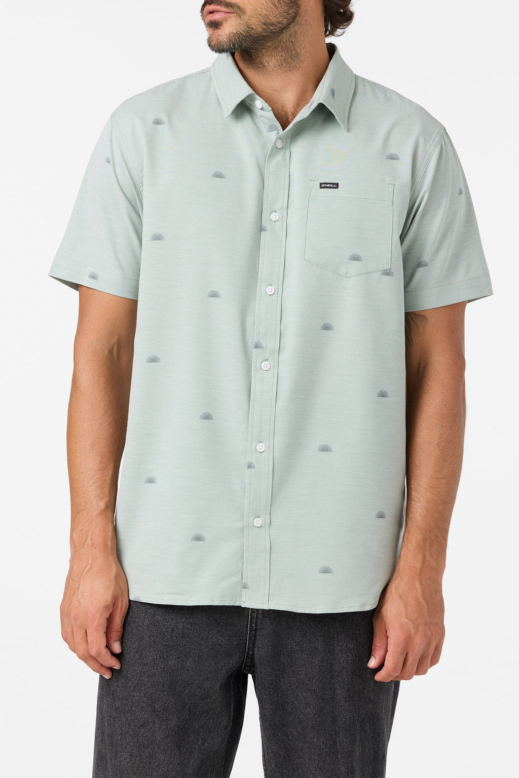 Light Check Geo Standard Fit Shirt