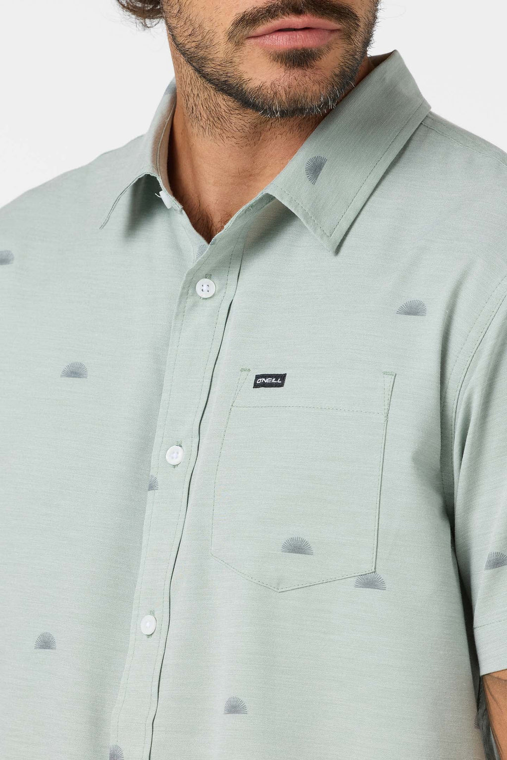Light Check Geo Standard Fit Shirt