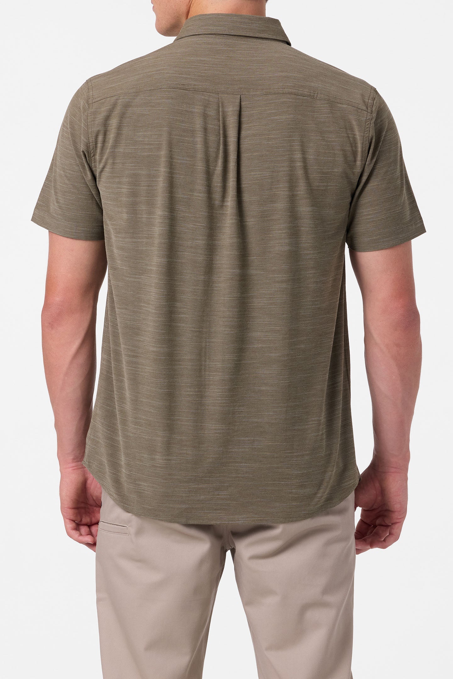 UPF Slub Solid Standard Fit Shirt