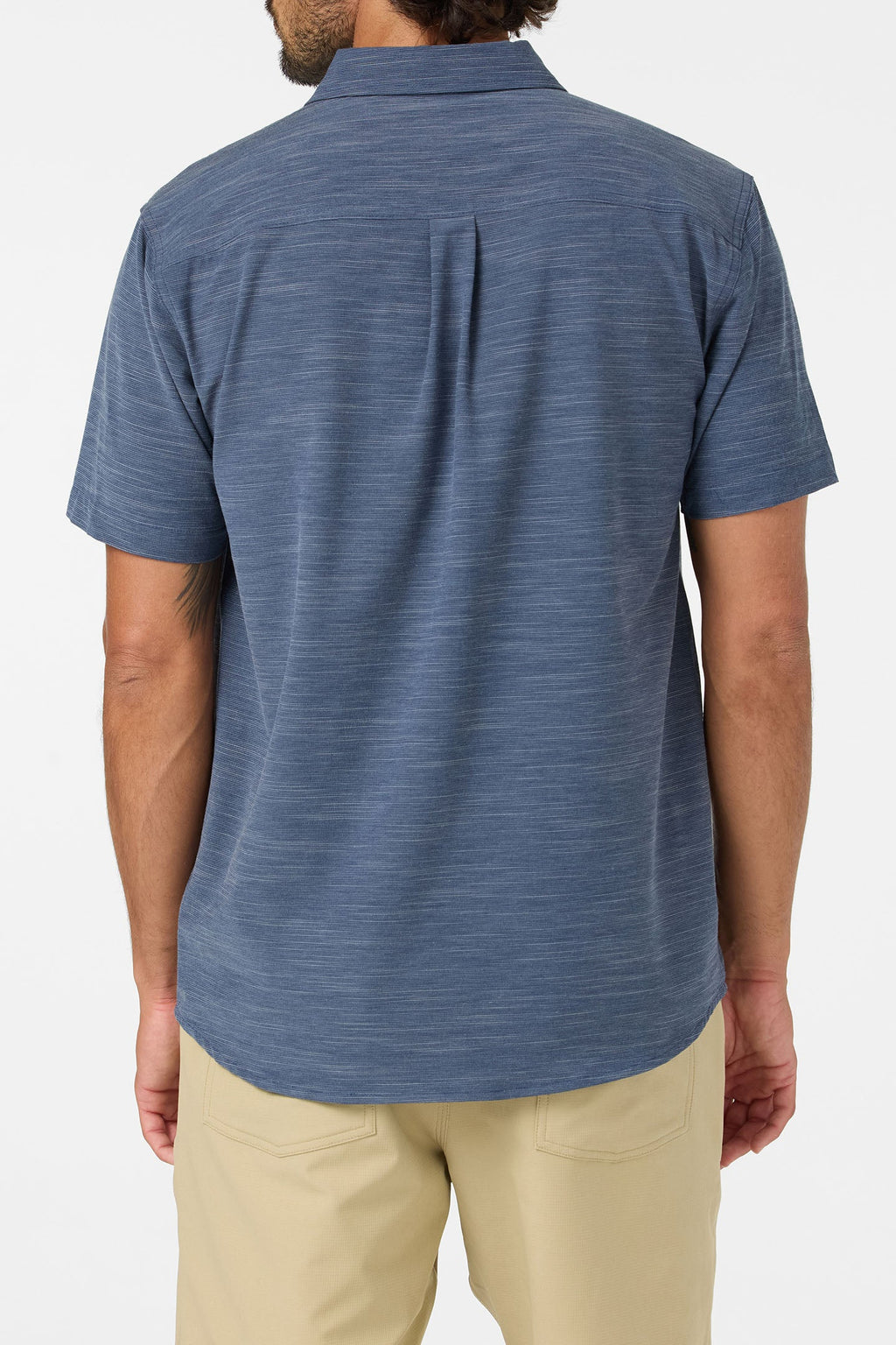 UPF Slub Solid Standard Fit Shirt