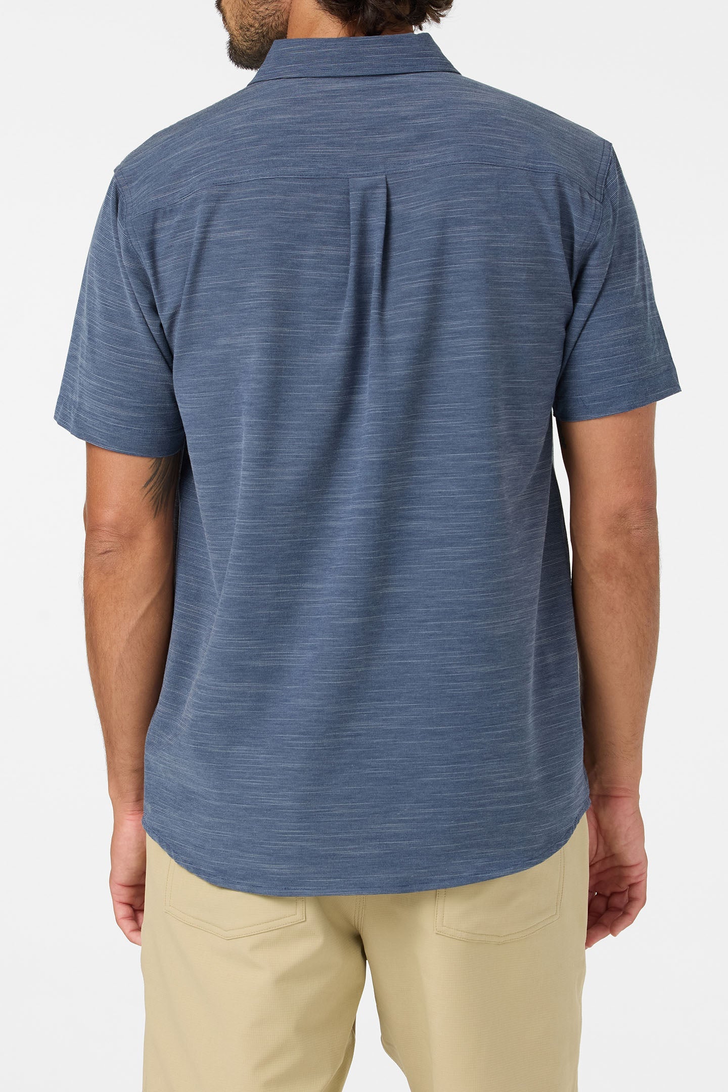 UPF Slub Solid Standard Fit Shirt