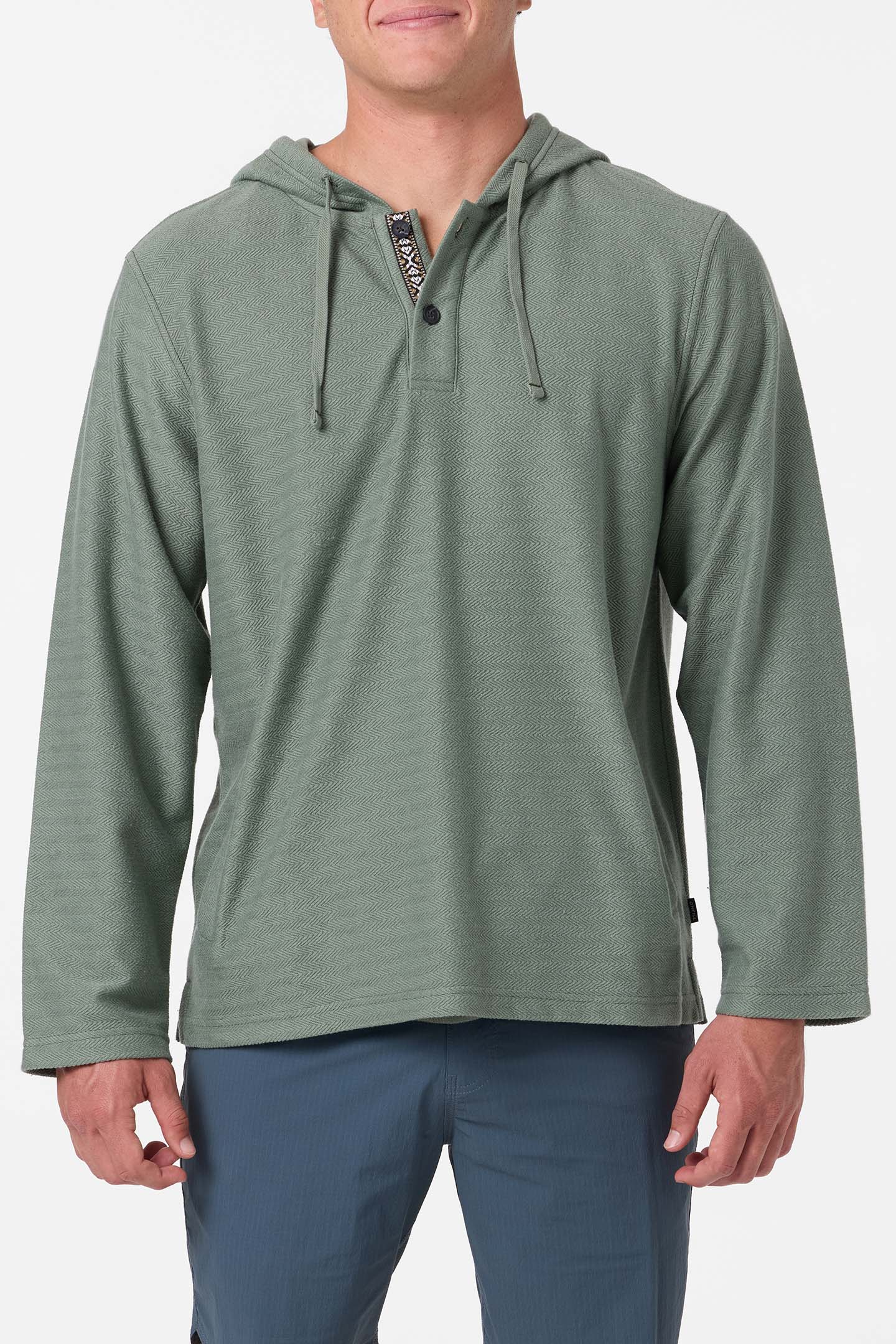 Bavaro Solid Poncho Pullover Fleece