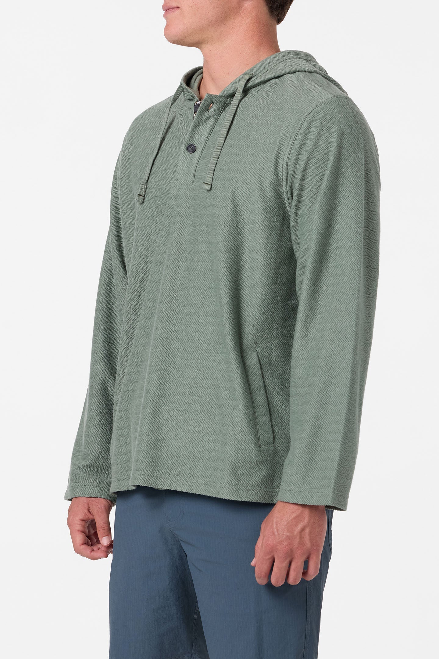 Bavaro Solid Poncho Pullover Fleece