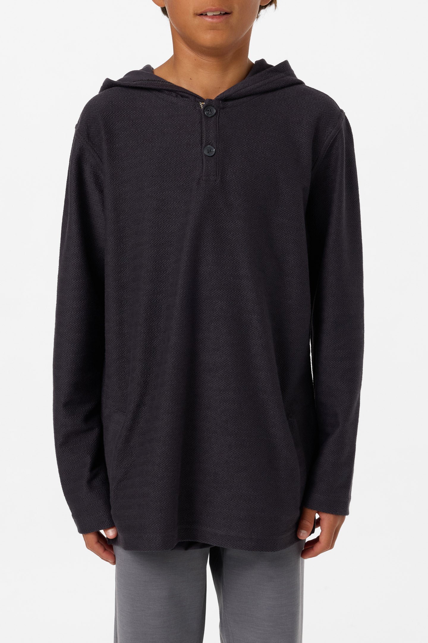 Boy's Bavaro Solid Poncho