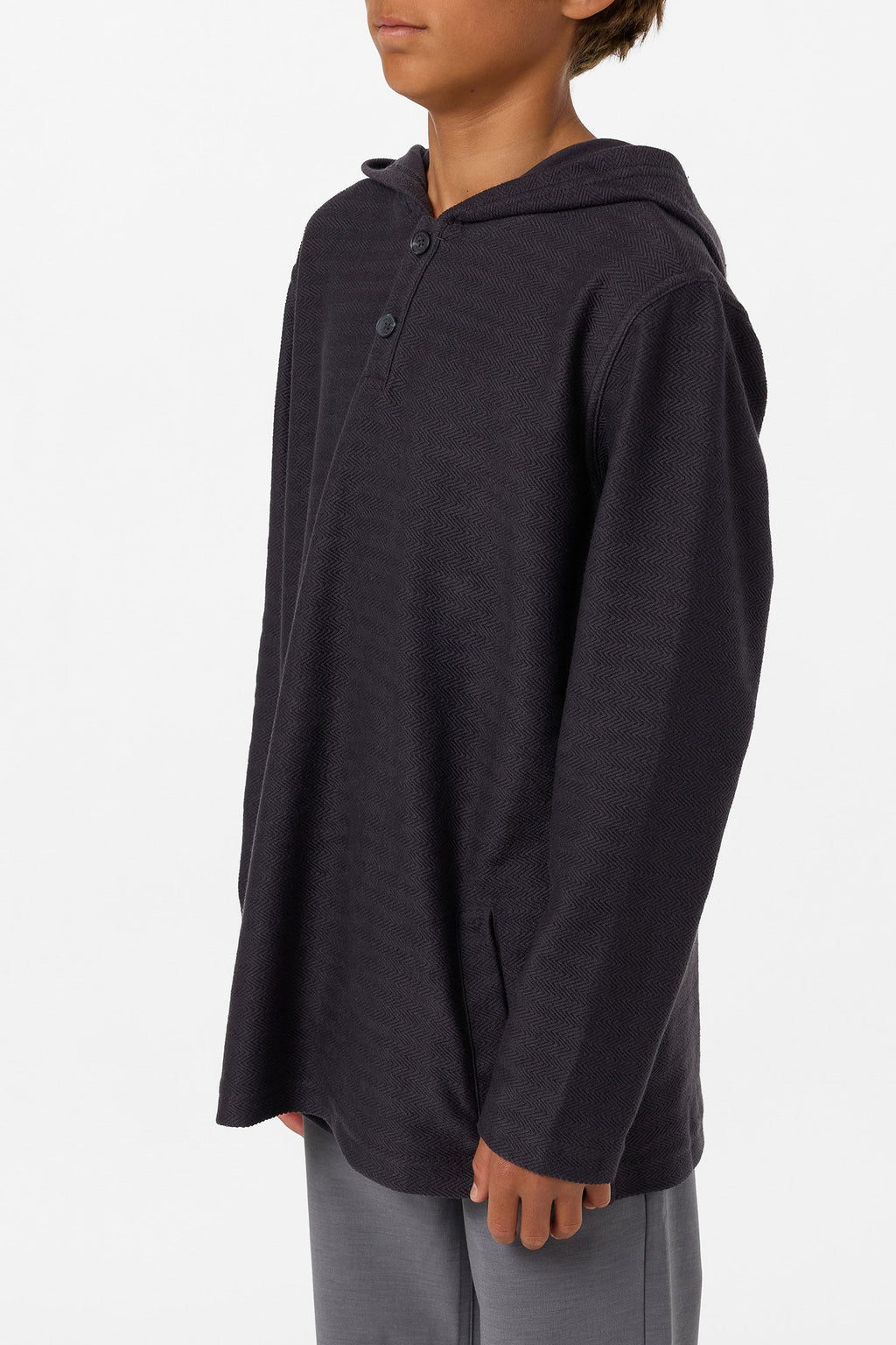Boy's Bavaro Solid Poncho