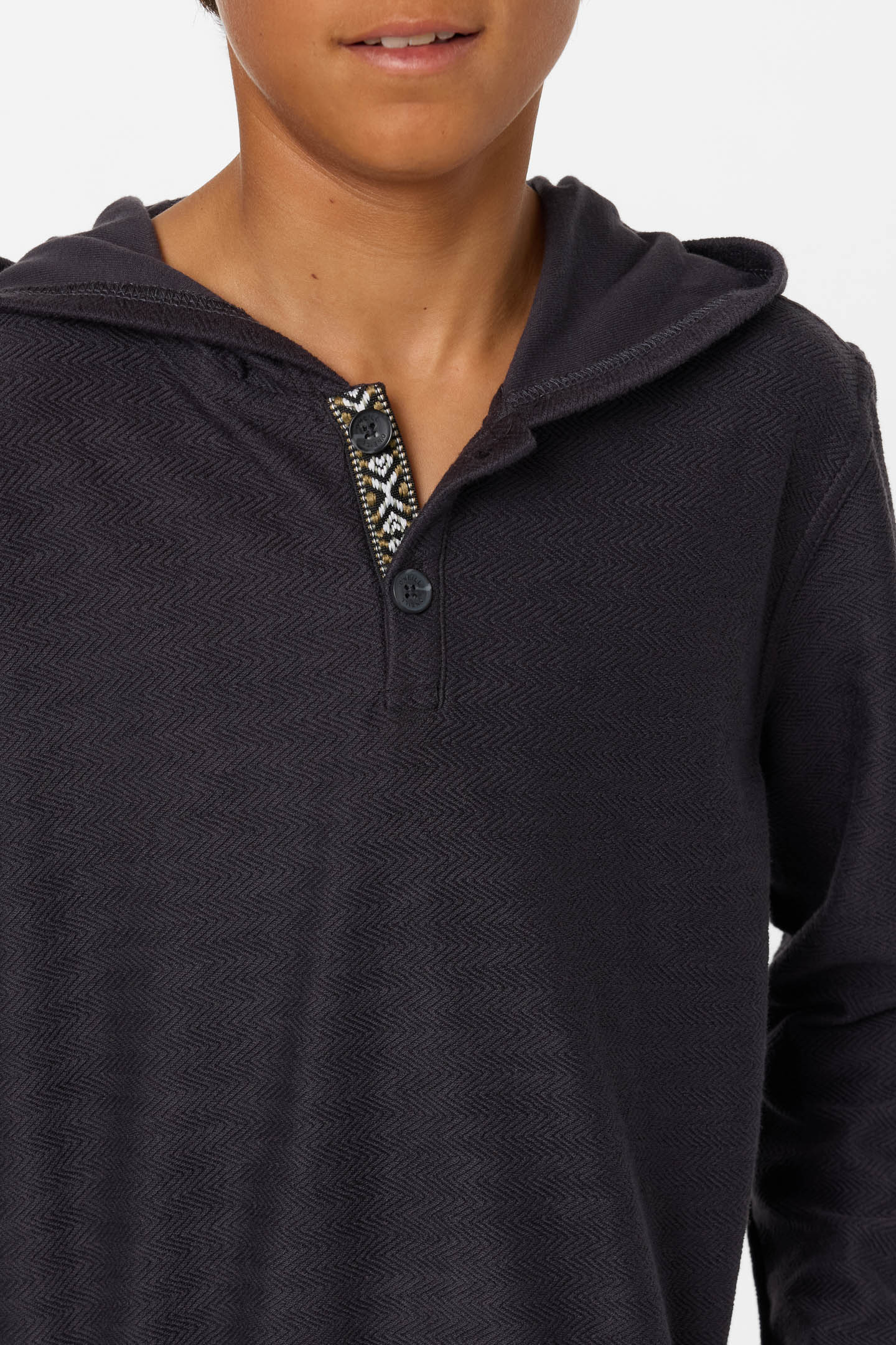 Boy's Bavaro Solid Poncho