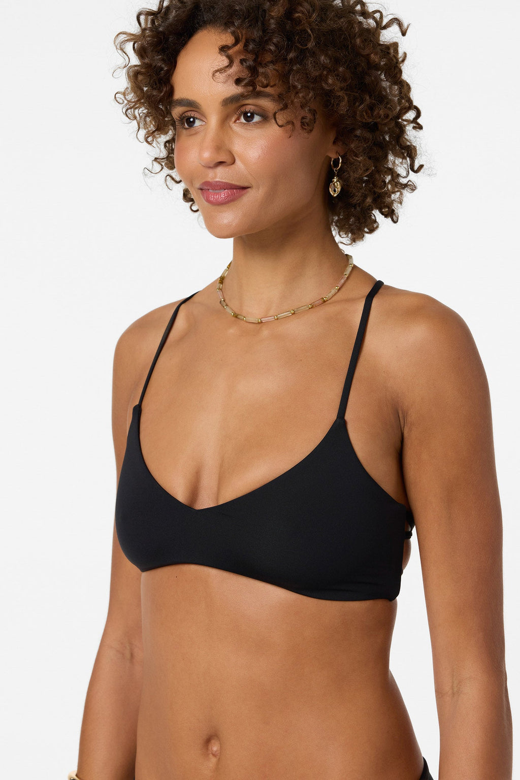 Saltwater Solids Huntington Bralette Bikini Top