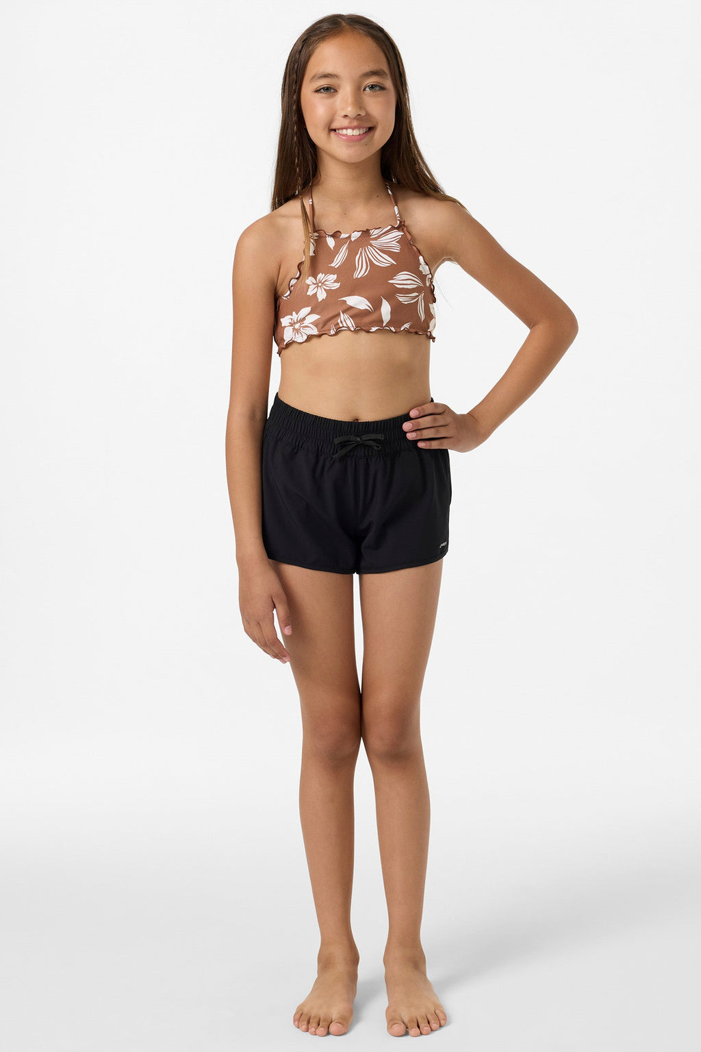 Girl's Balboa 2" Elastic Boardshorts