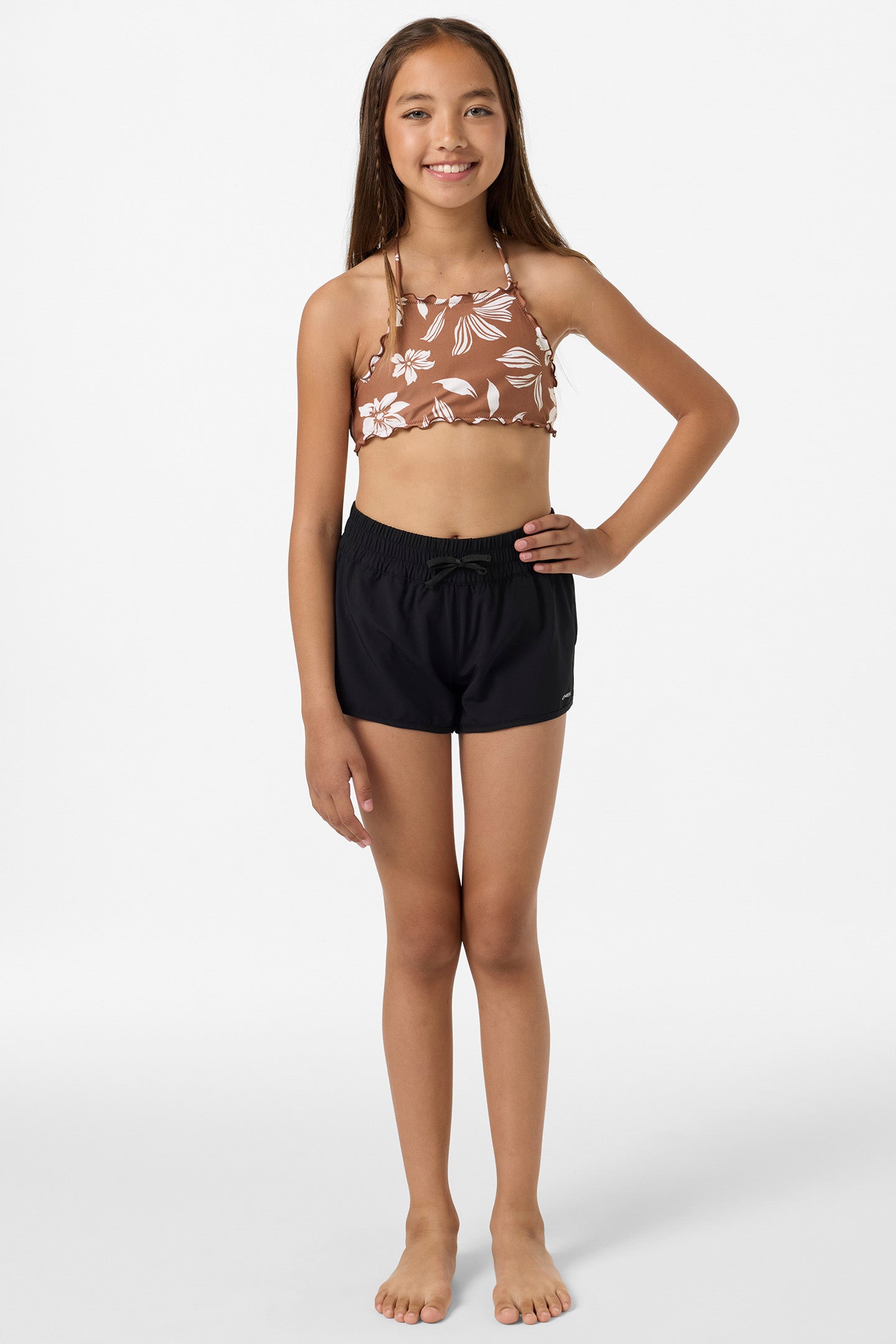 Girl's Balboa 2" Elastic Boardshorts
