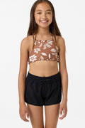 Girl's Balboa 2" Elastic Boardshorts
