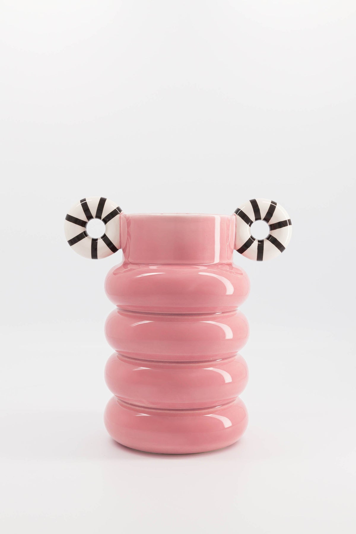 VASE ALLISTAIR PINK STRIPES