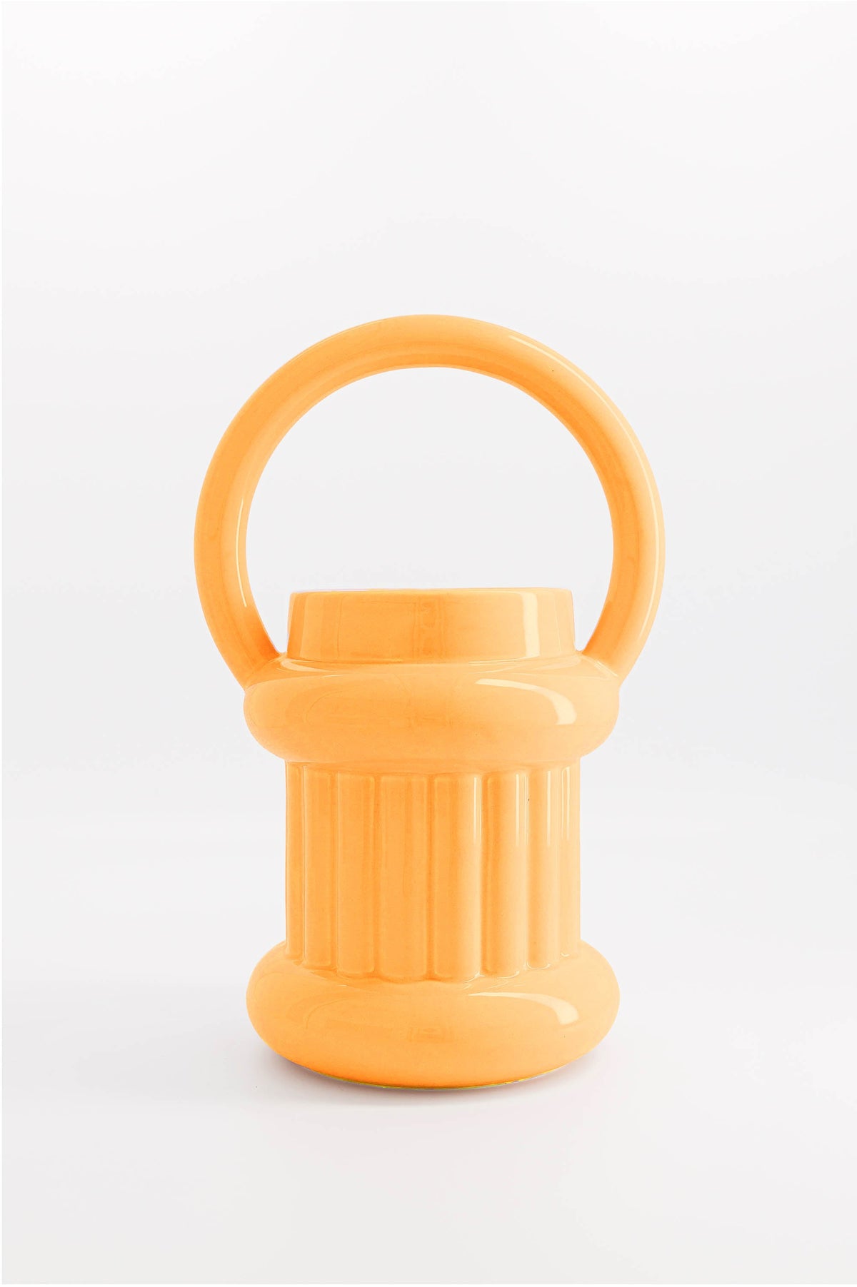 VASE OLIVER YELLOW