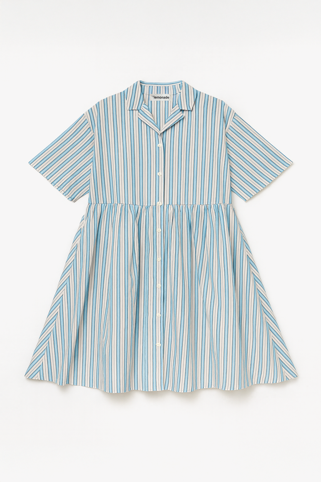 ROBE FRIDA RAYURE BLEU