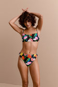 BAS DE MAILLOT LIO BLACK DREAMY GARDEN