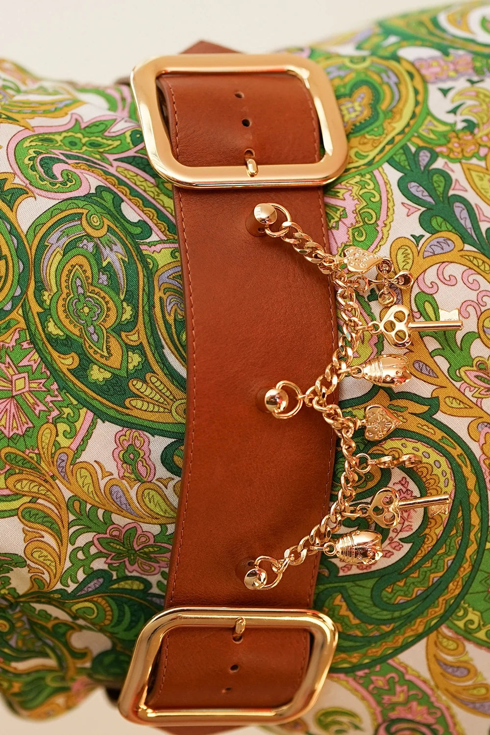 CEINTURE ALEXANDRA COGNAC