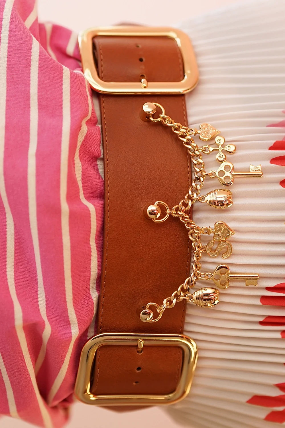 CEINTURE ALEXANDRA COGNAC