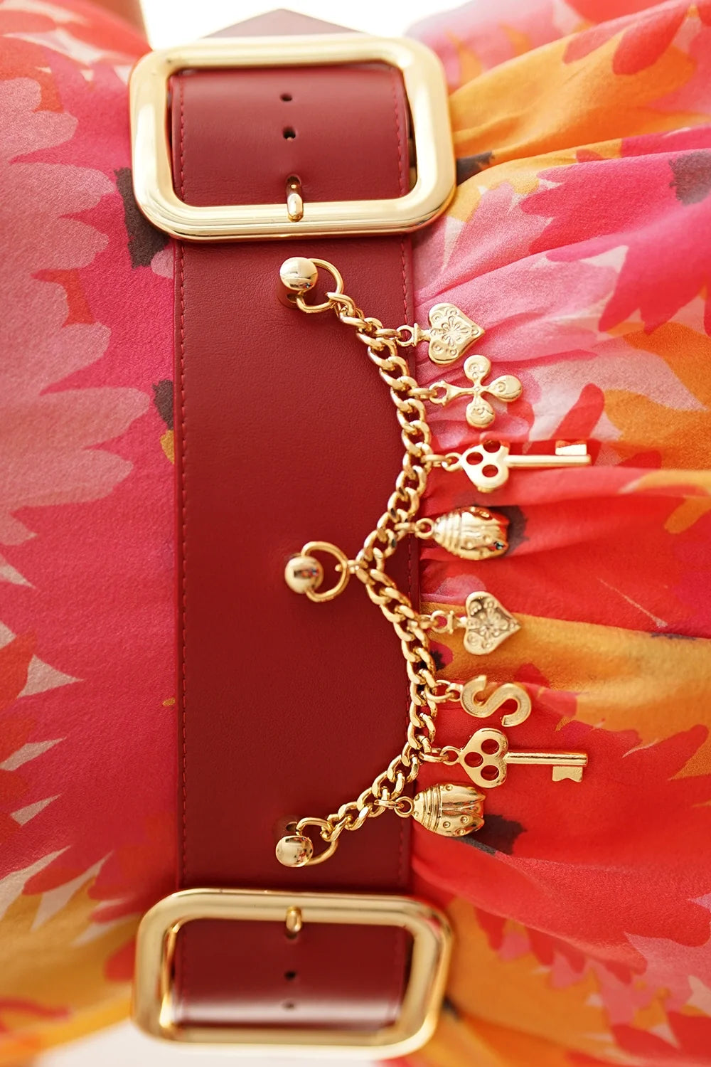 CEINTURE ALEXANDRA ROUGE
