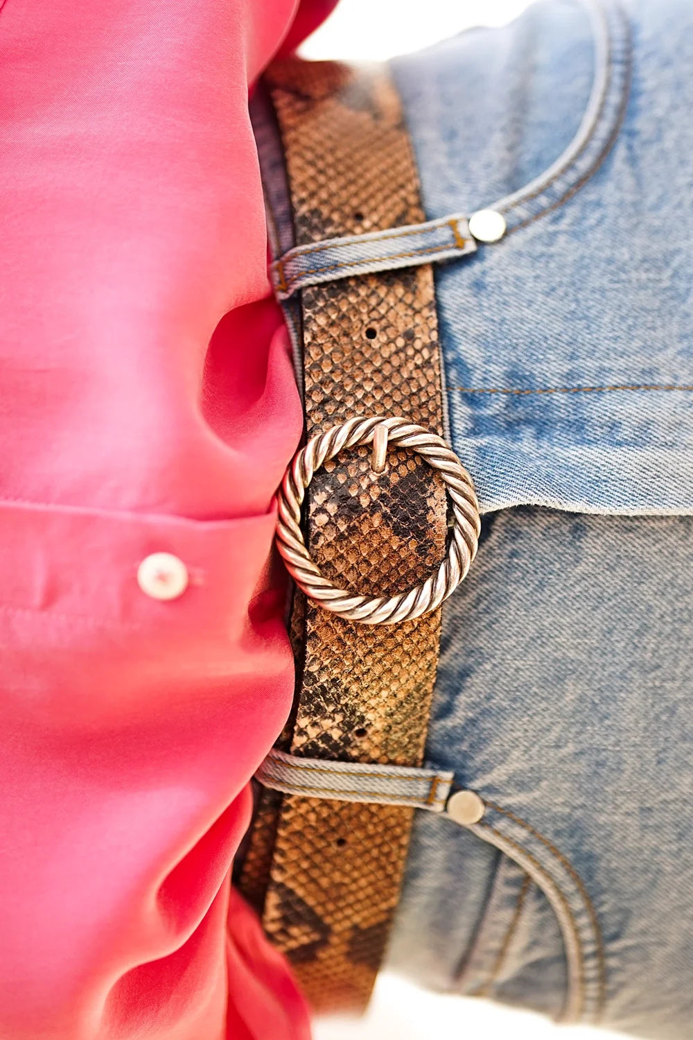 CEINTURE TORSADE EFFET PYTHON